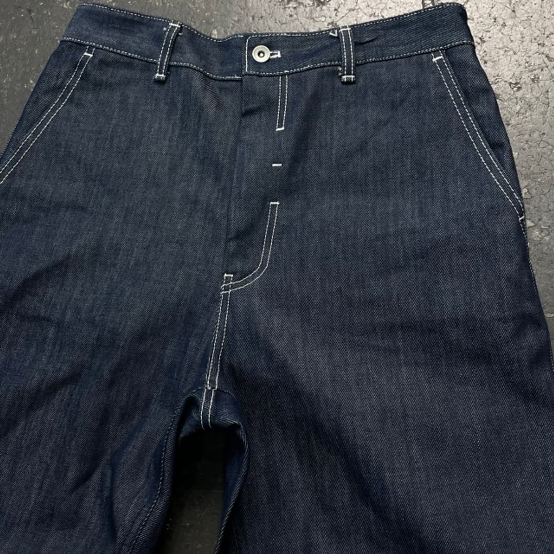 95 구보 GUVO 스티치 생지 데님팬츠 상품이미지2