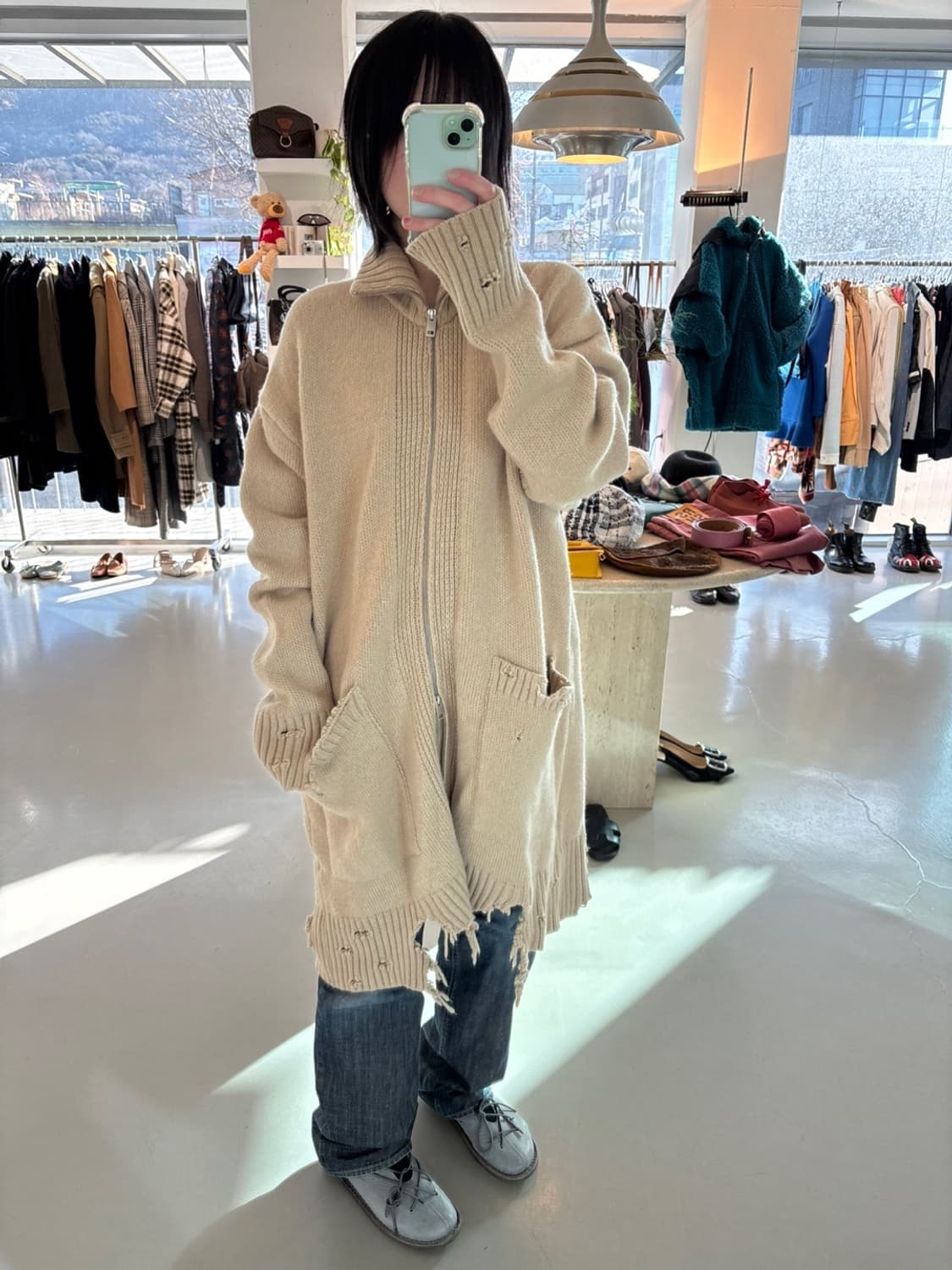 Diesel Destroyed Wool Jacket 상품이미지1