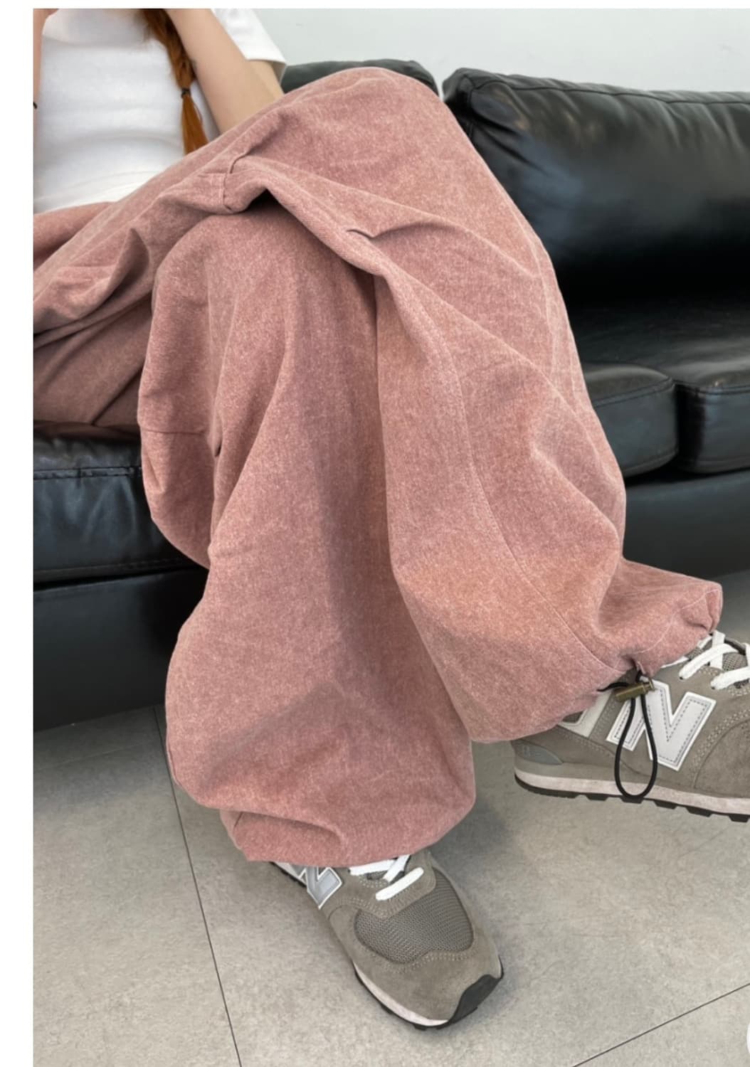 회렌 피그먼트 바이오 벌룬 팬츠 상품이미지4