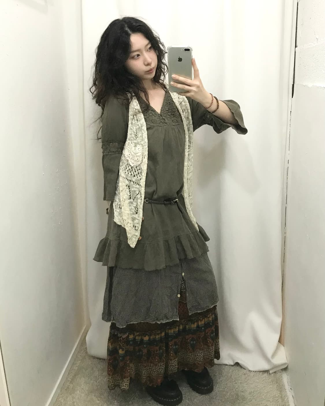 카키 히피 코디 세트 🌲 상품이미지2