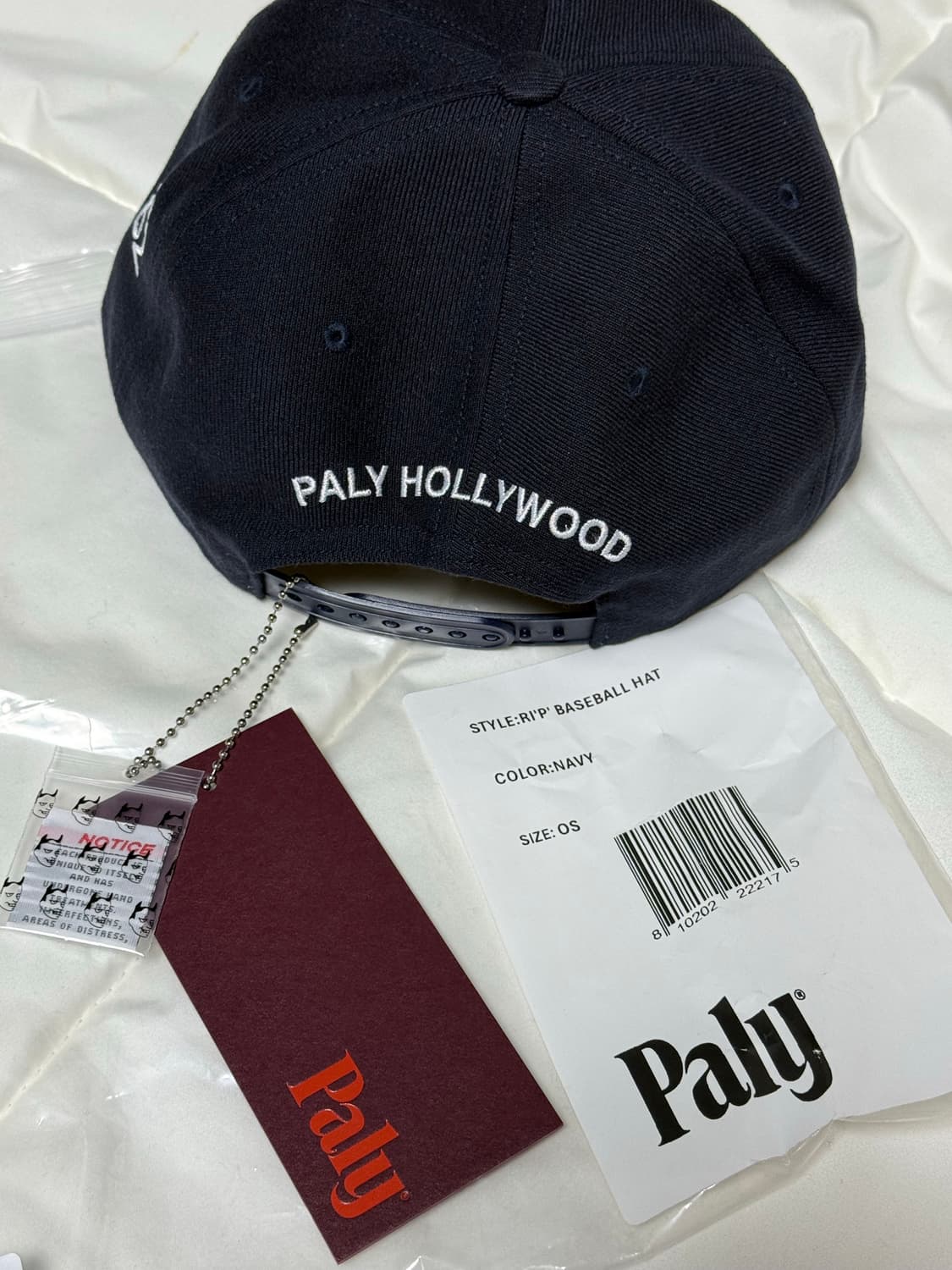 [OS]팔리할리우드 p캡 네이비 상품이미지3