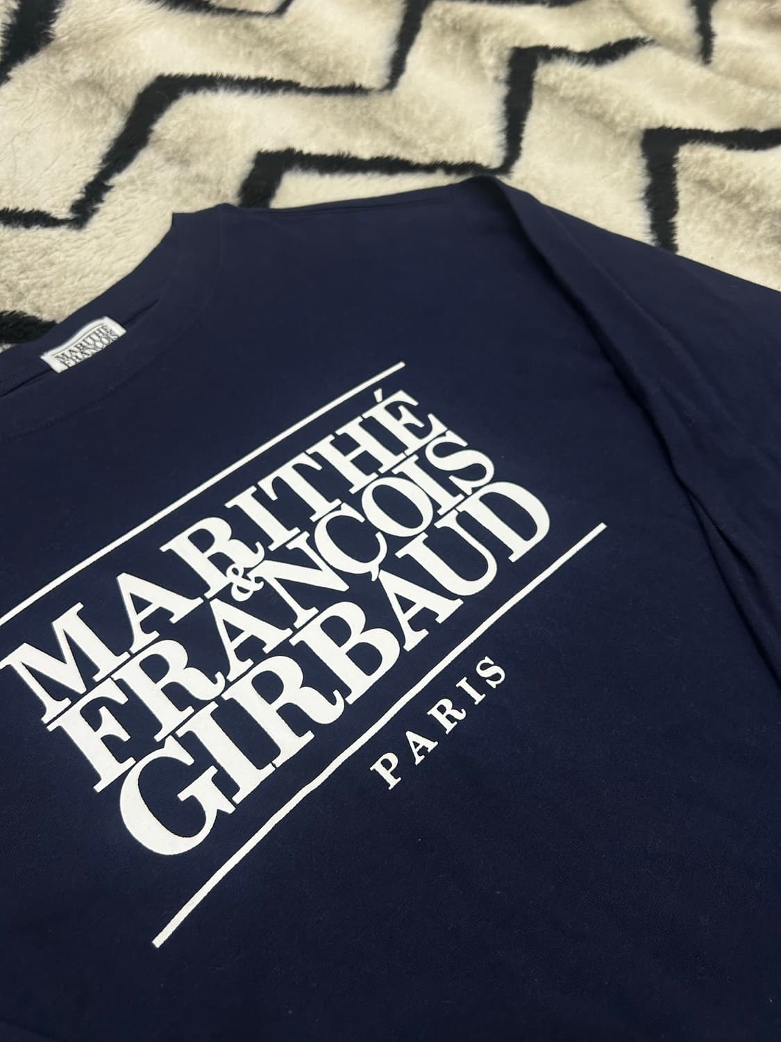 [L]마리떼프랑소와 저버 롱슬리브/네이비 상품이미지1