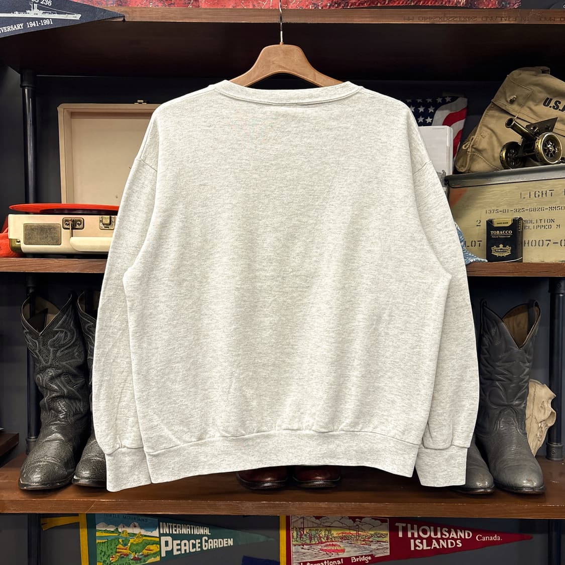 90s 델타 MLB 디트로이트 타이거즈 시티 그래픽 스웻셔츠 N1235 상품이미지2