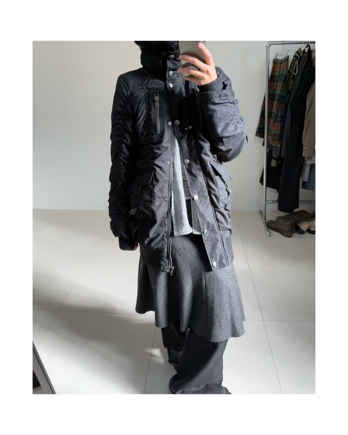 빈티지 셔링 점퍼 상품이미지1