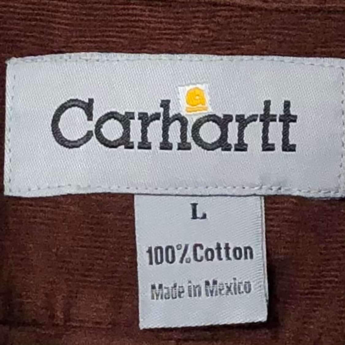 XL 칼하트 코듀로이 셔츠 상품이미지3