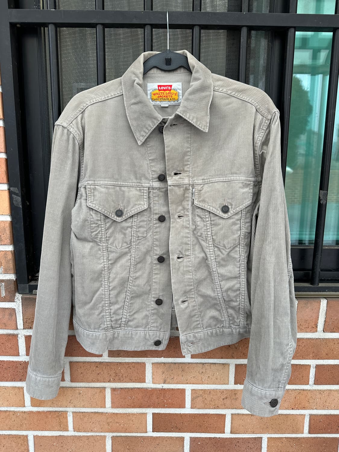 (실측M) 리바이스 화이트탭 코듀로이 자켓 상품이미지3