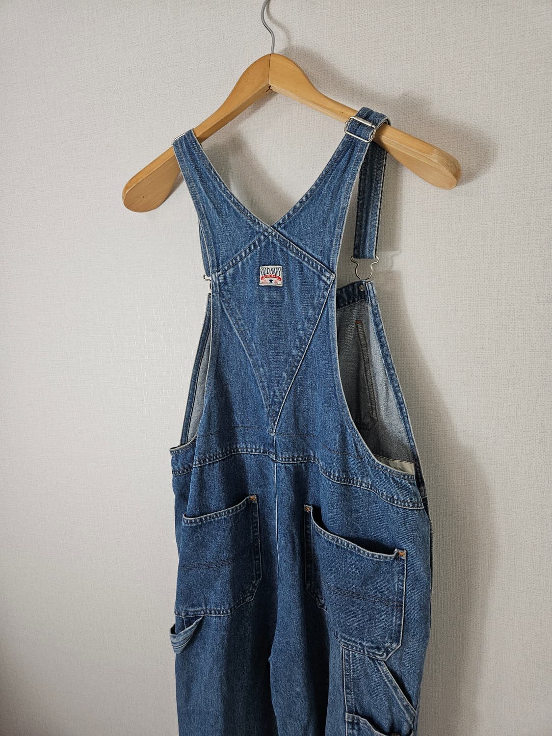 올드네이비 카펜더 데님 오버롤 멜빵 점프수트 16 상품이미지5