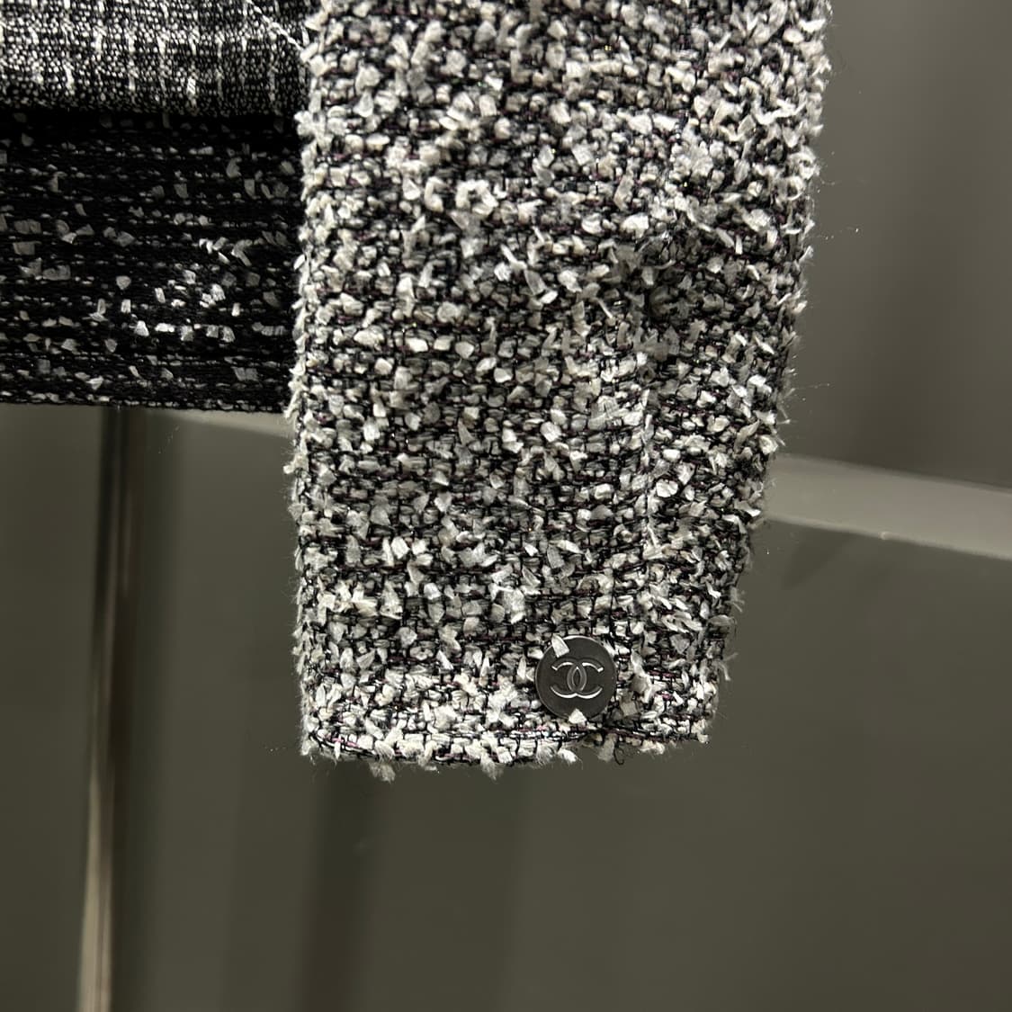 샤넬 펀믹스 집업 트위드 자켓 상품이미지5