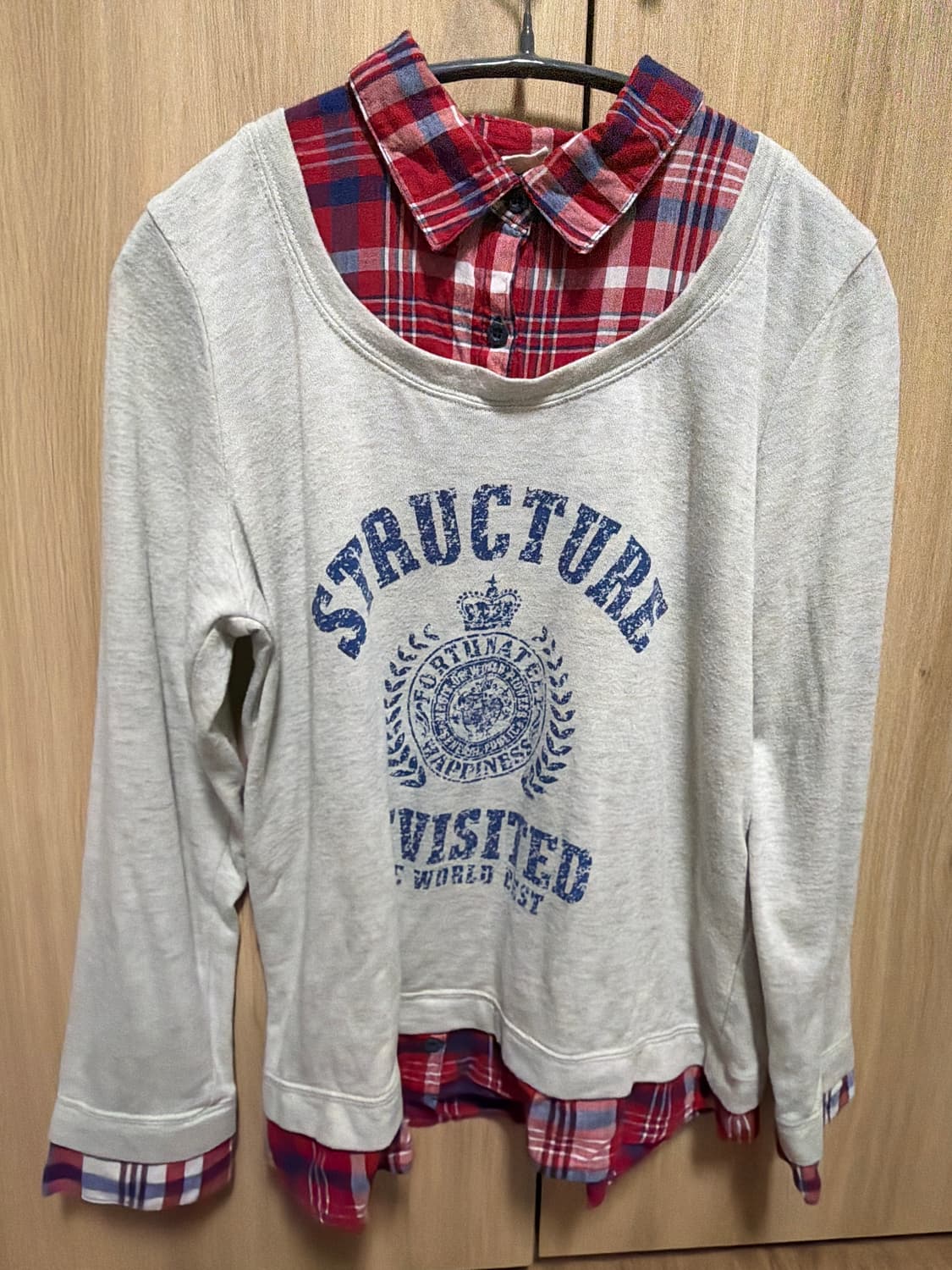 레이어드 맨투맨 롱슬리브 상품이미지1