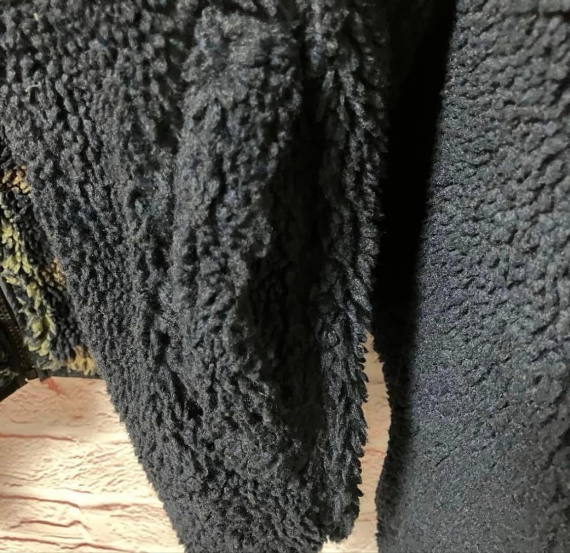 스투시 x 리마 자카드 쉐르파 자켓 블랙 상품이미지6