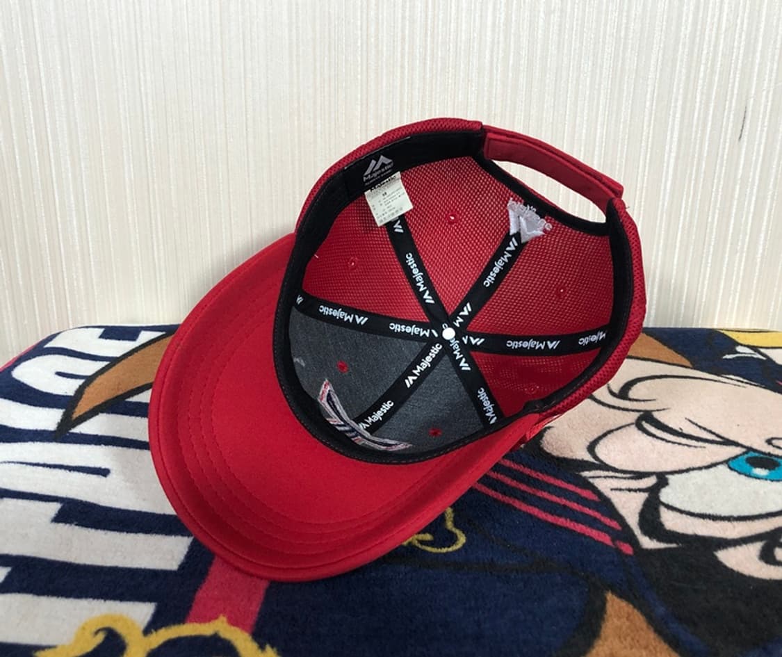 KBO 마제스틱 기아타이거즈 18시즌 어센틱 시합용모자/캡 58cm 상품이미지8