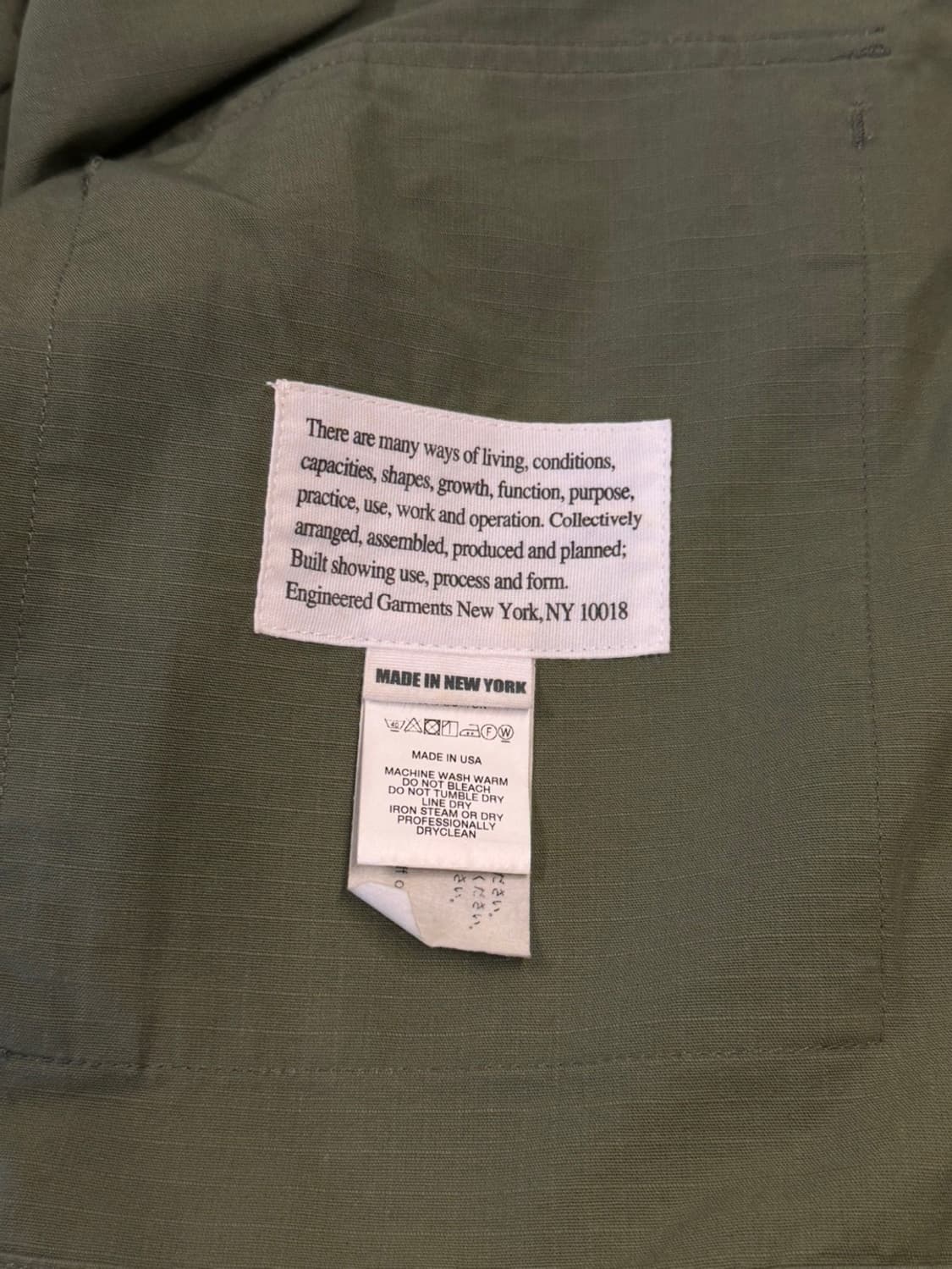 엔지니어드 가먼츠 BDU 자켓 100 상품이미지10