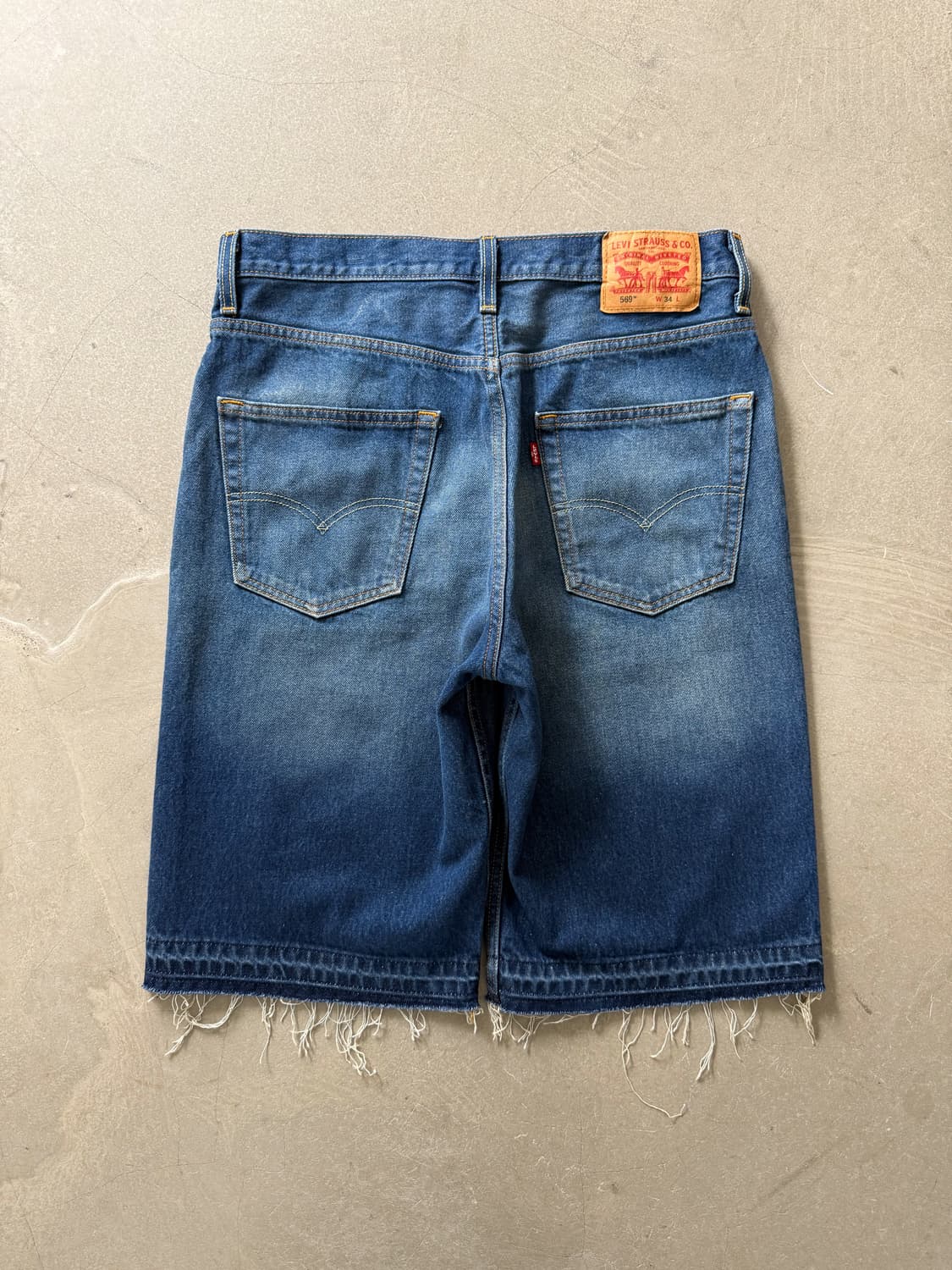 Vintage Levi's 569 Denim Shorts 상품이미지2