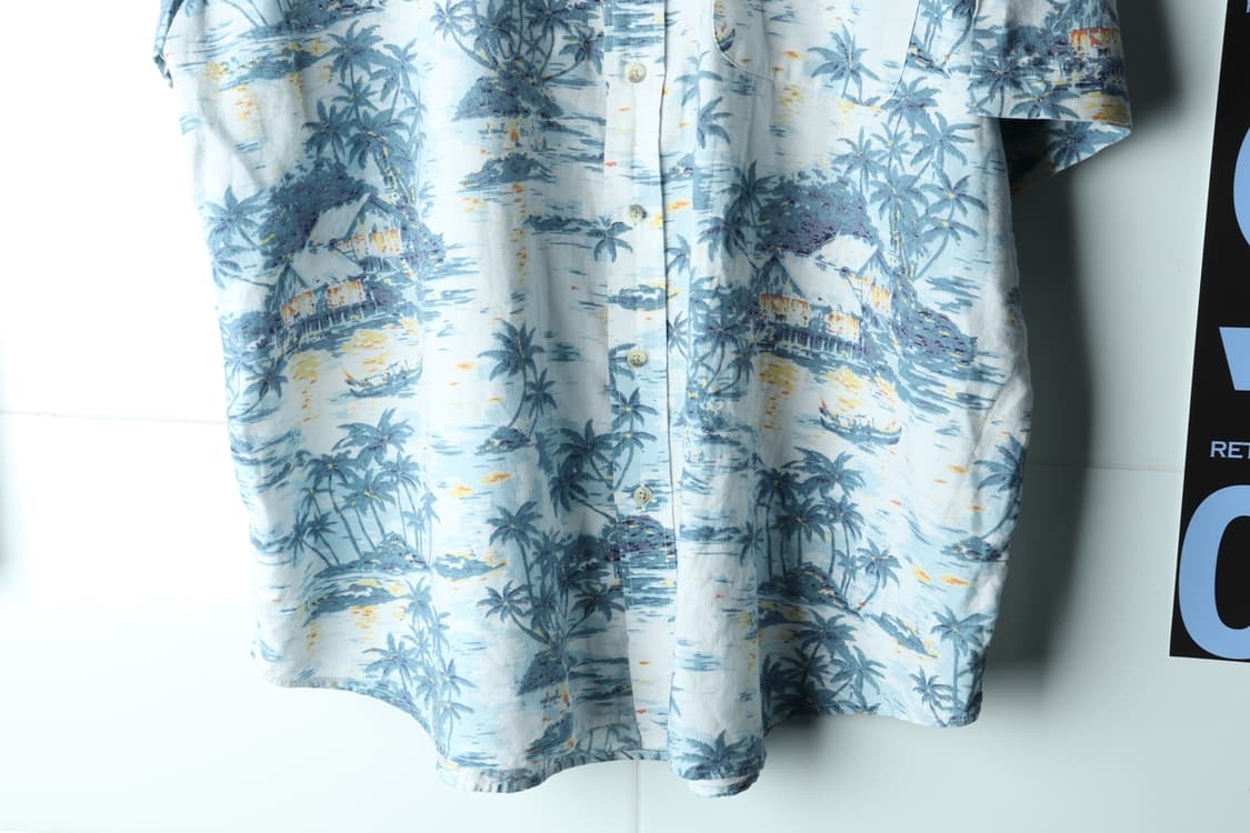 (XL-3XL) 브랜드빈티지 반팔셔츠 남방 USA 하와이안-H33093 상품이미지4