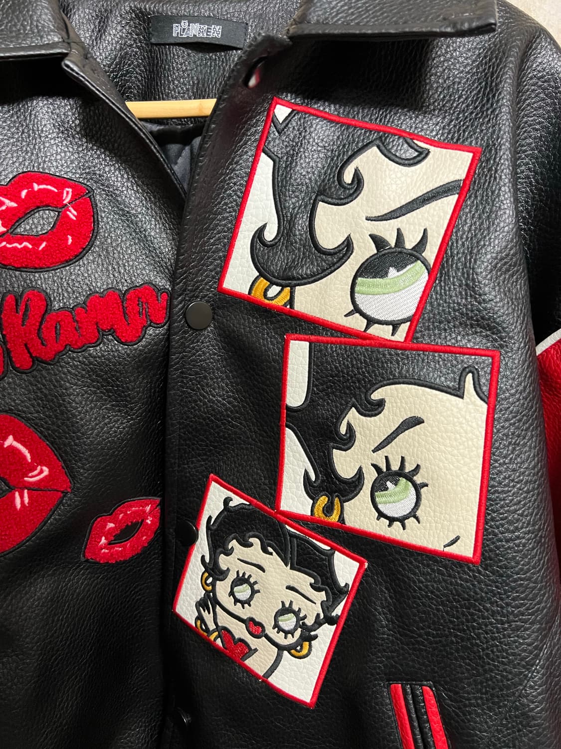 베티붑 바시티 가죽자켓 상품이미지4