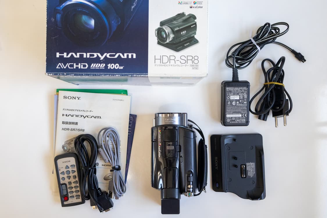 Sony HDR SR8 / 빈티지 디지털 캠코더 상품이미지9