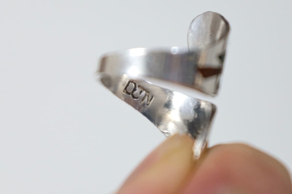 60s Navajo DJN Thunderbird Ring 나바호 링 상품이미지5