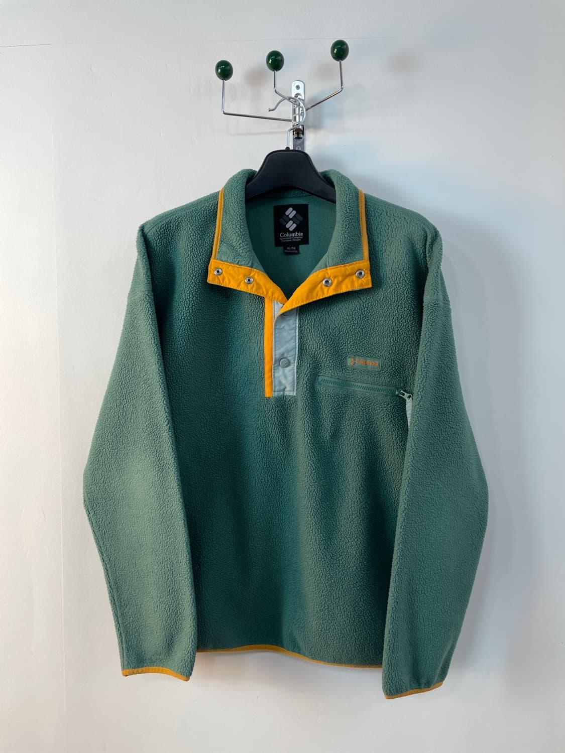 콜럼비아 그린 풀오버 플리스 상품이미지2