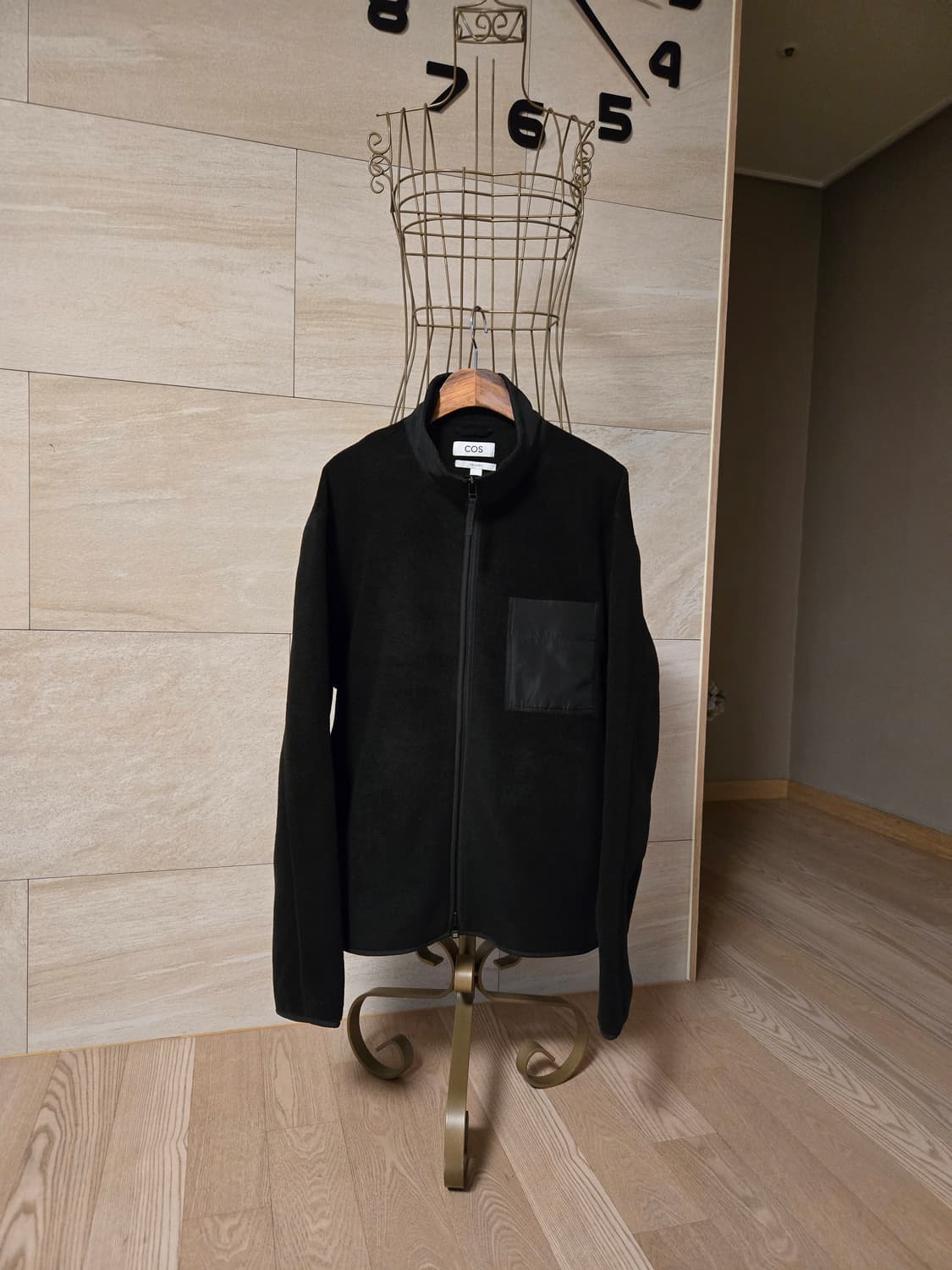 [m] COS 코스 남성 투웨이 플리스 집업 자켓 상품이미지1