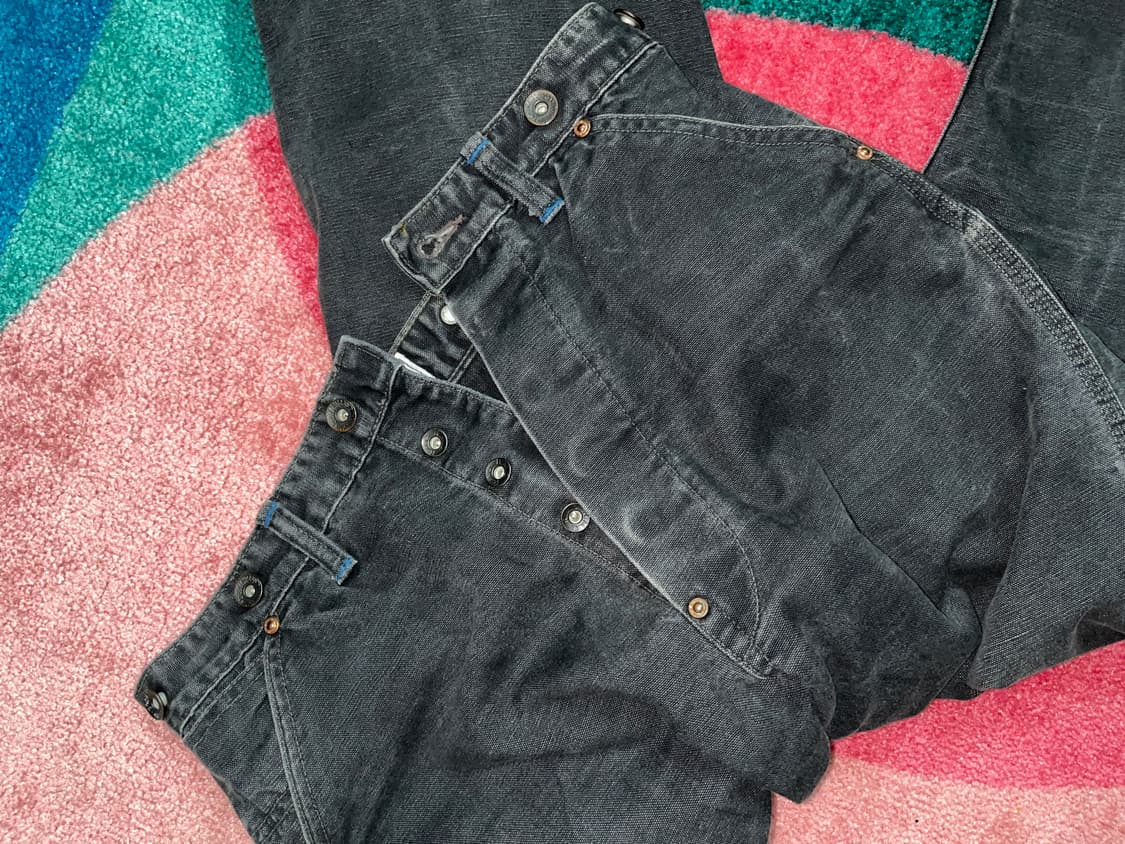 리얼맥코이 다크그레이 카펜터 워크팬츠 상품이미지5