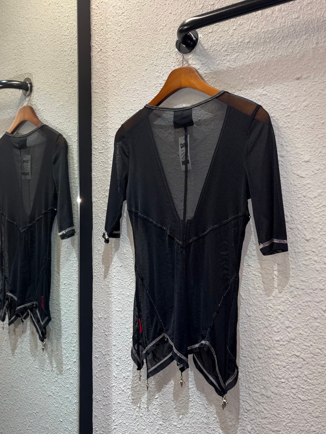 오즈온 시스루 집업 상품이미지6