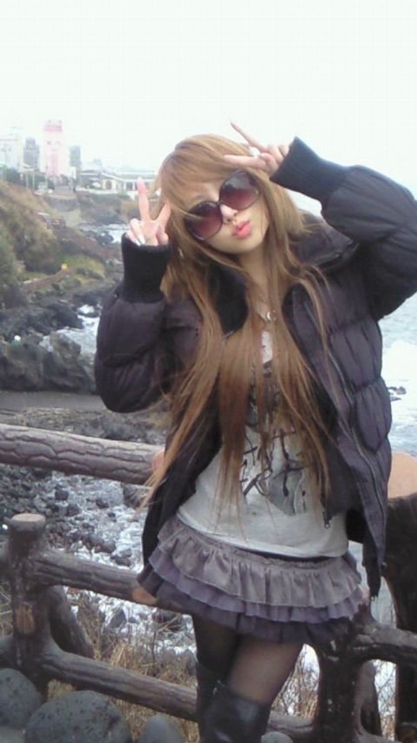 빈티지 러블리 갸루 벨벳 캉캉 스커트 상품이미지6