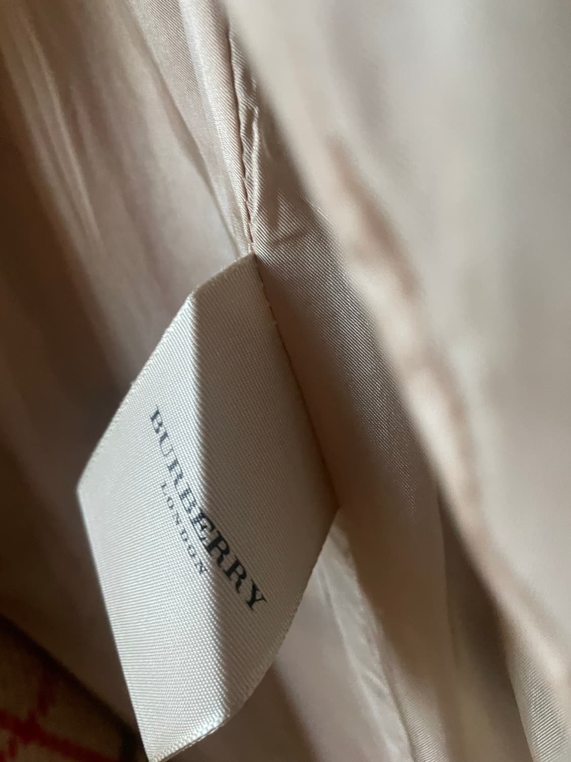 (국내매장) 버버리 클래식 여성 체크 울코트 uk 8 상품이미지5