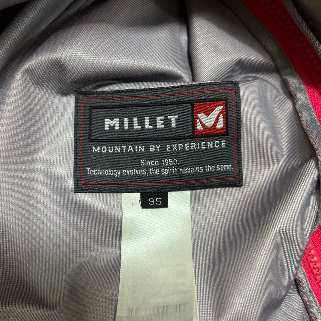 밀레 여성 윈드스토퍼 액티브 쉘 바람막이 자켓 [핑크] M/95 상품이미지7