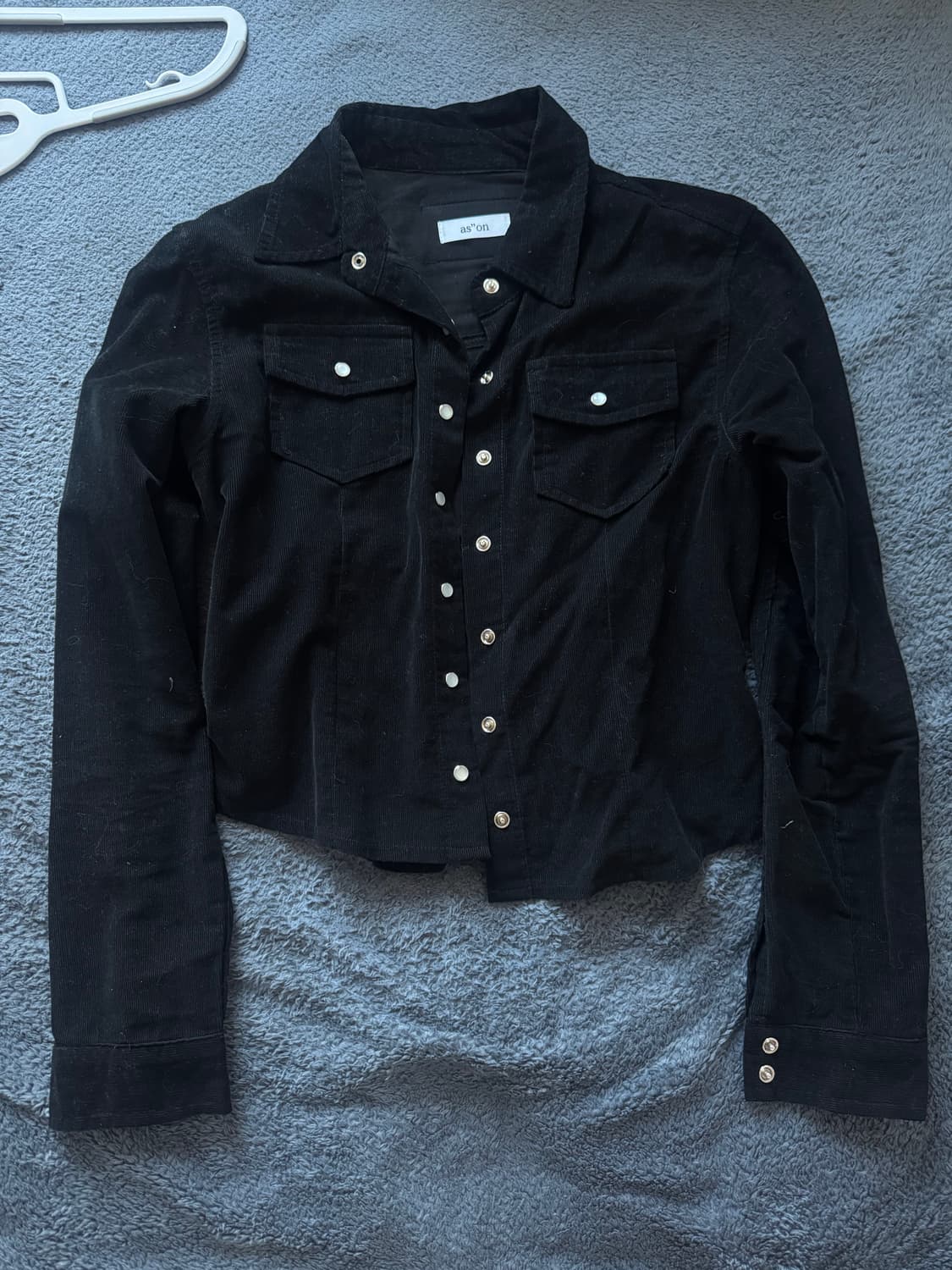 애즈온 제니스 코듀로이 셔츠 상품이미지1