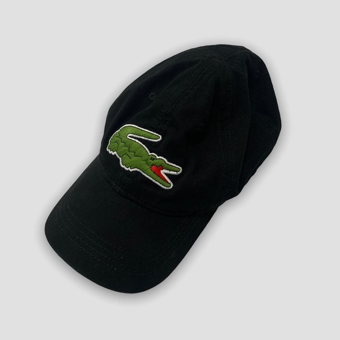 라코스테 블랙 볼캡 모자 상품이미지1