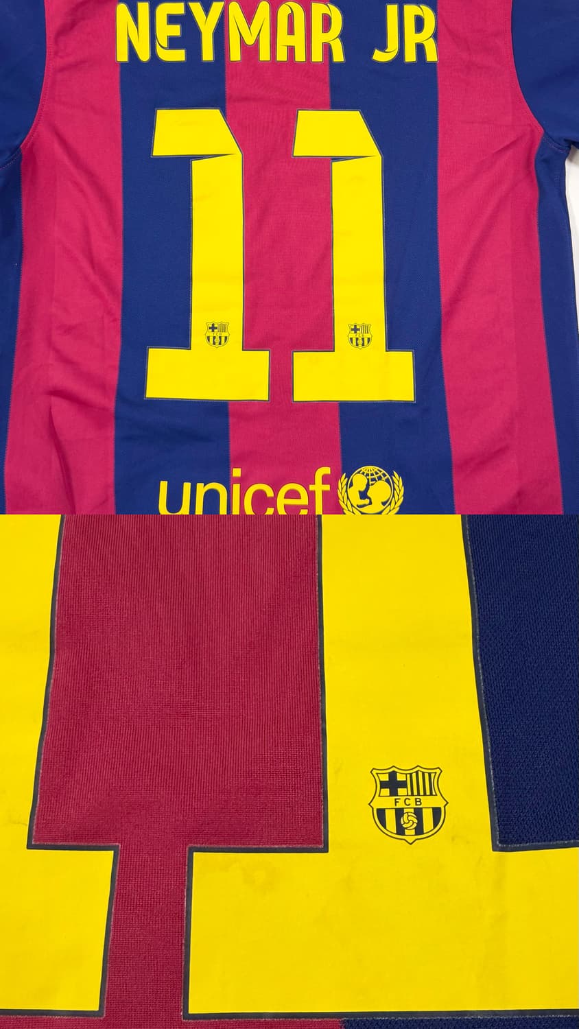 14-15 바르셀로나 홈 네이마르 유니폼 상품이미지2