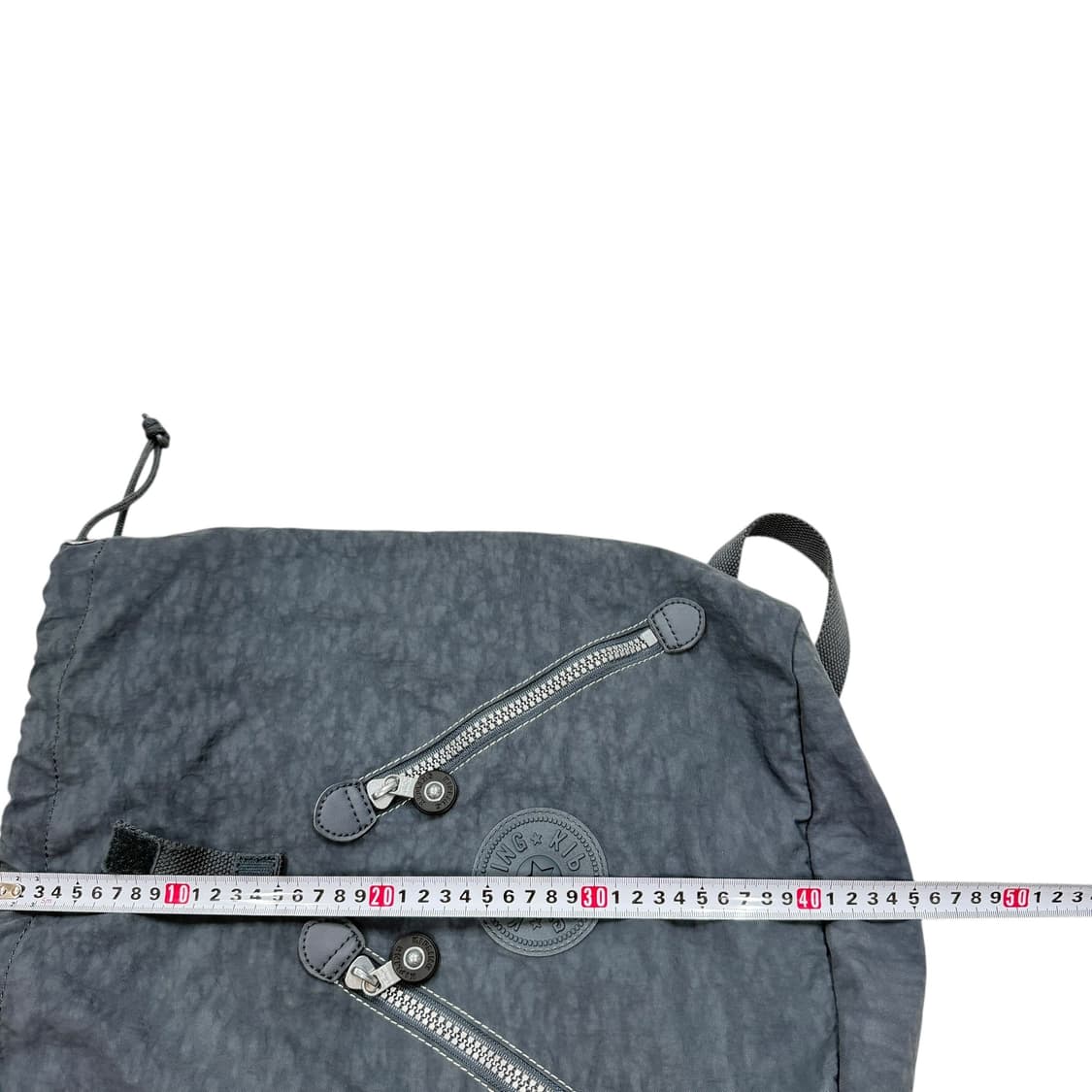 키플링 빈티지 Y2K 복조리 드로우 백팩 가방 블루그레이 상품이미지6