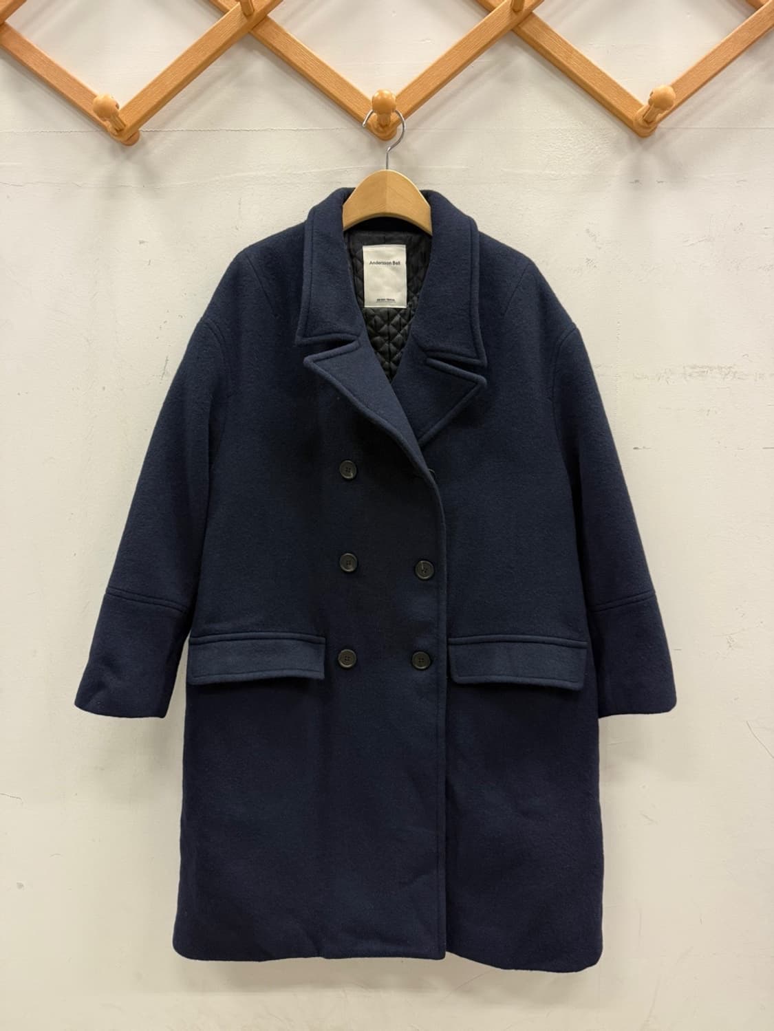 앤더슨벨 오버사이즈 더블코트 M  여성용 상품이미지1