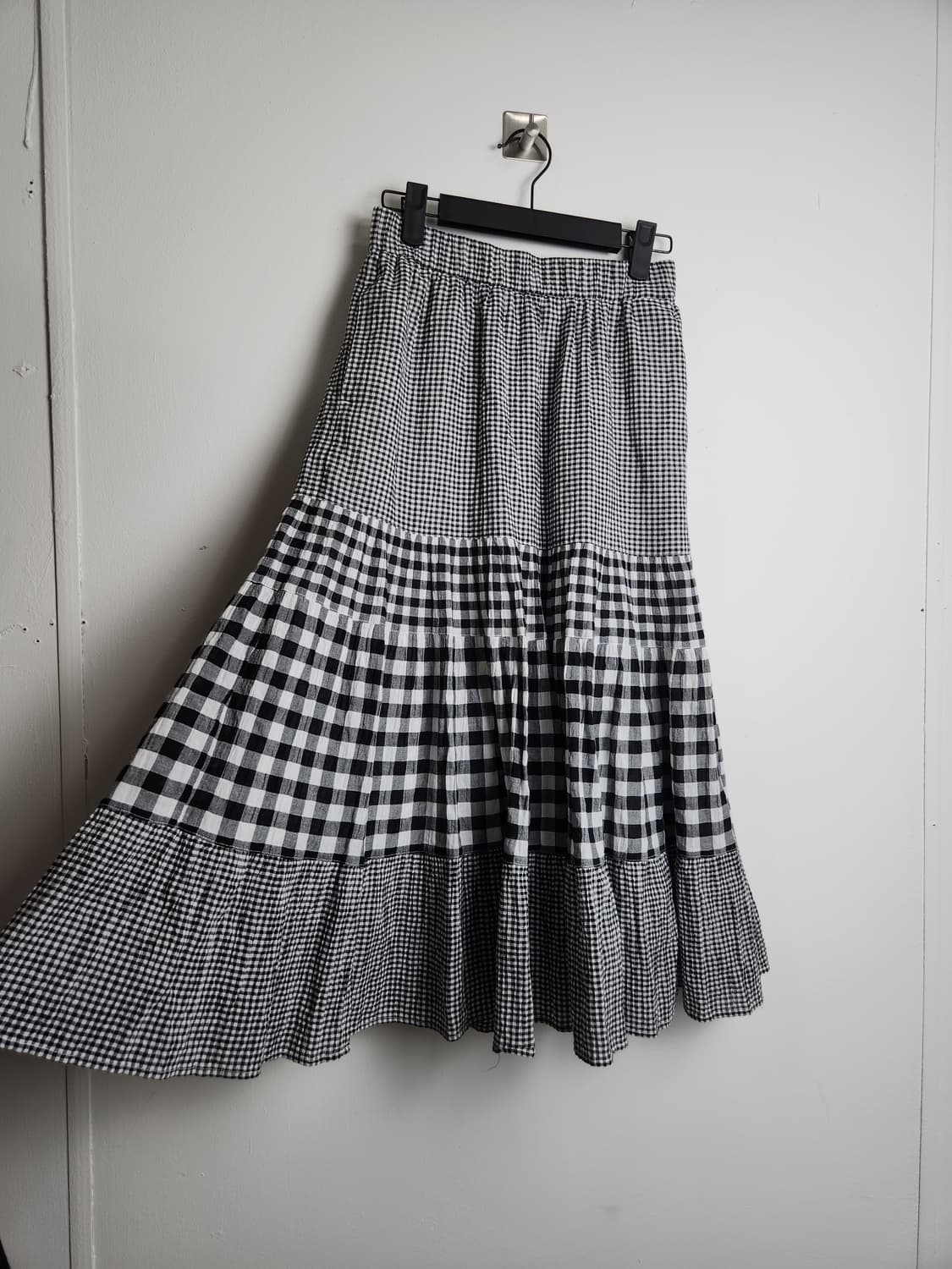 (JWANDERSONxUNIQLO)체크 캉캉 스커트 상품이미지8