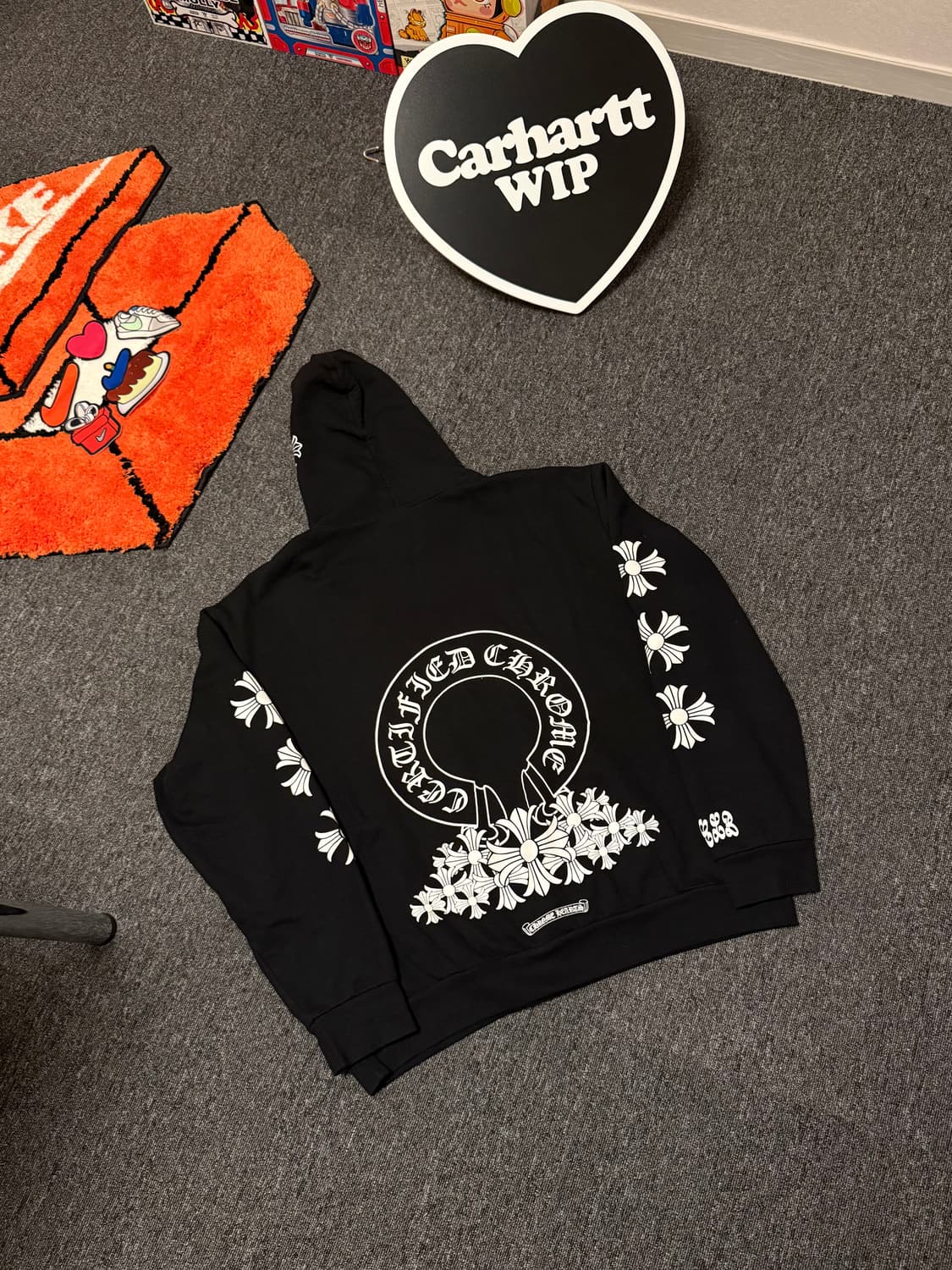 [XXL] 크롬하츠 X 드레이크 러버 보이 후드 마이애미 익스클루시브 상품이미지3