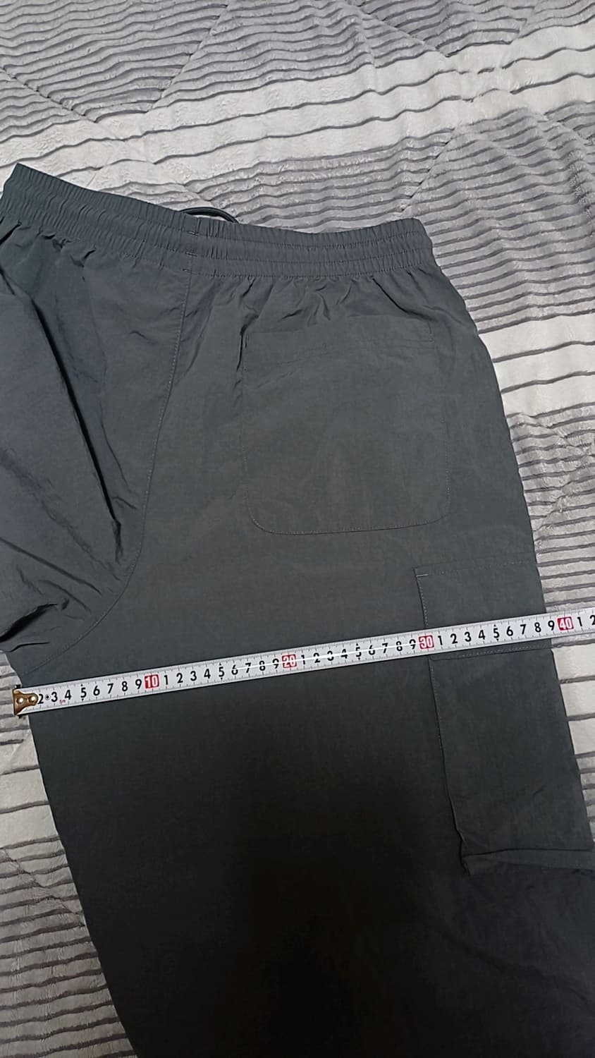 코드그라피 와이드 얇은나일론 카고팬츠 L 기장109 상품이미지6