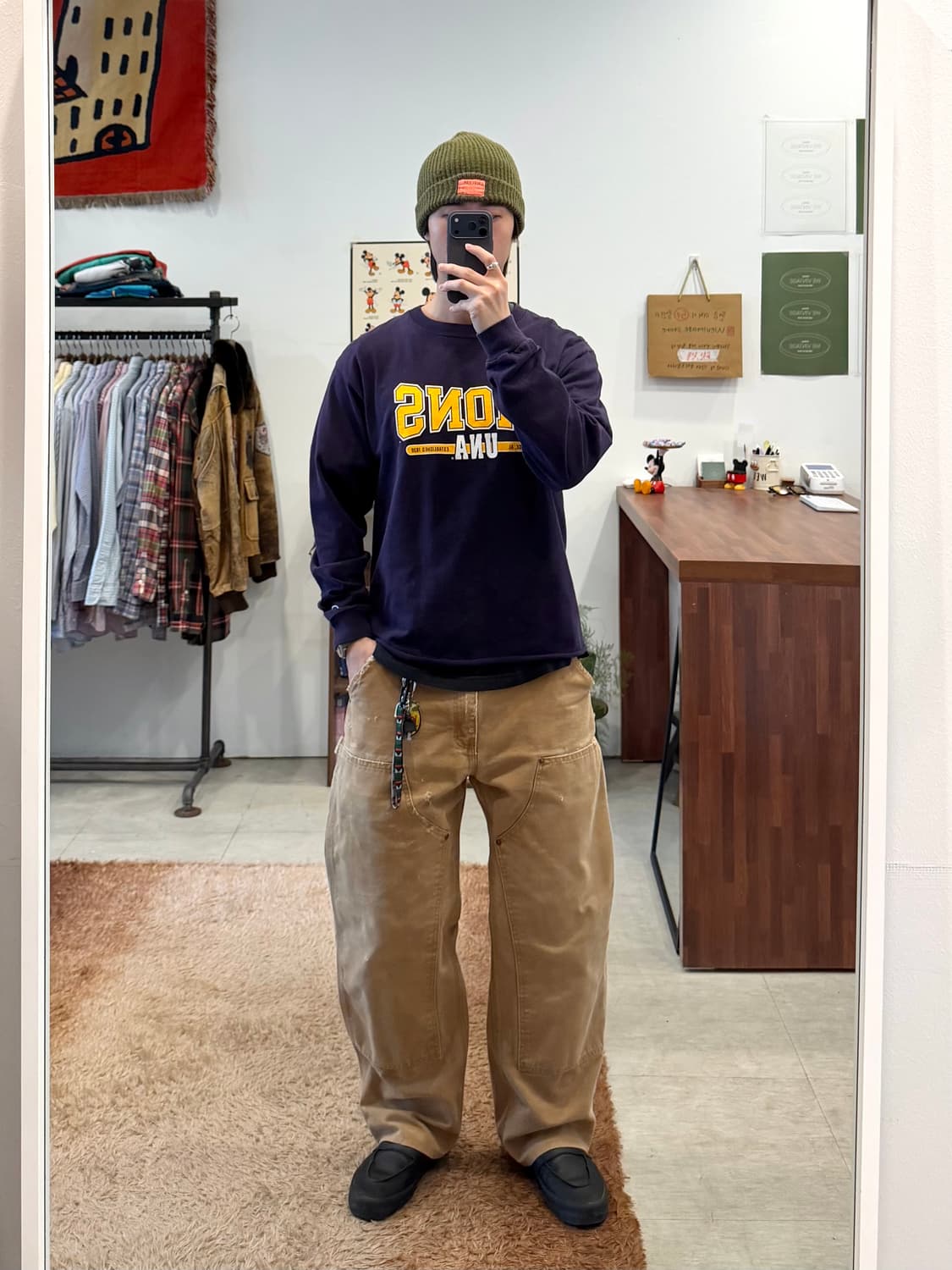 00s Champion 챔피온 UNA LIONS 컷오프 롱슬리브 상품이미지2