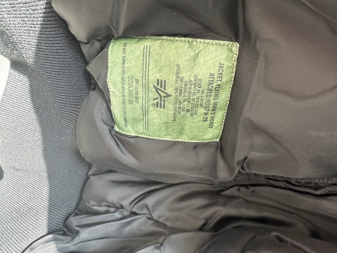 알파인더스트리 n2b자켓 상품이미지6