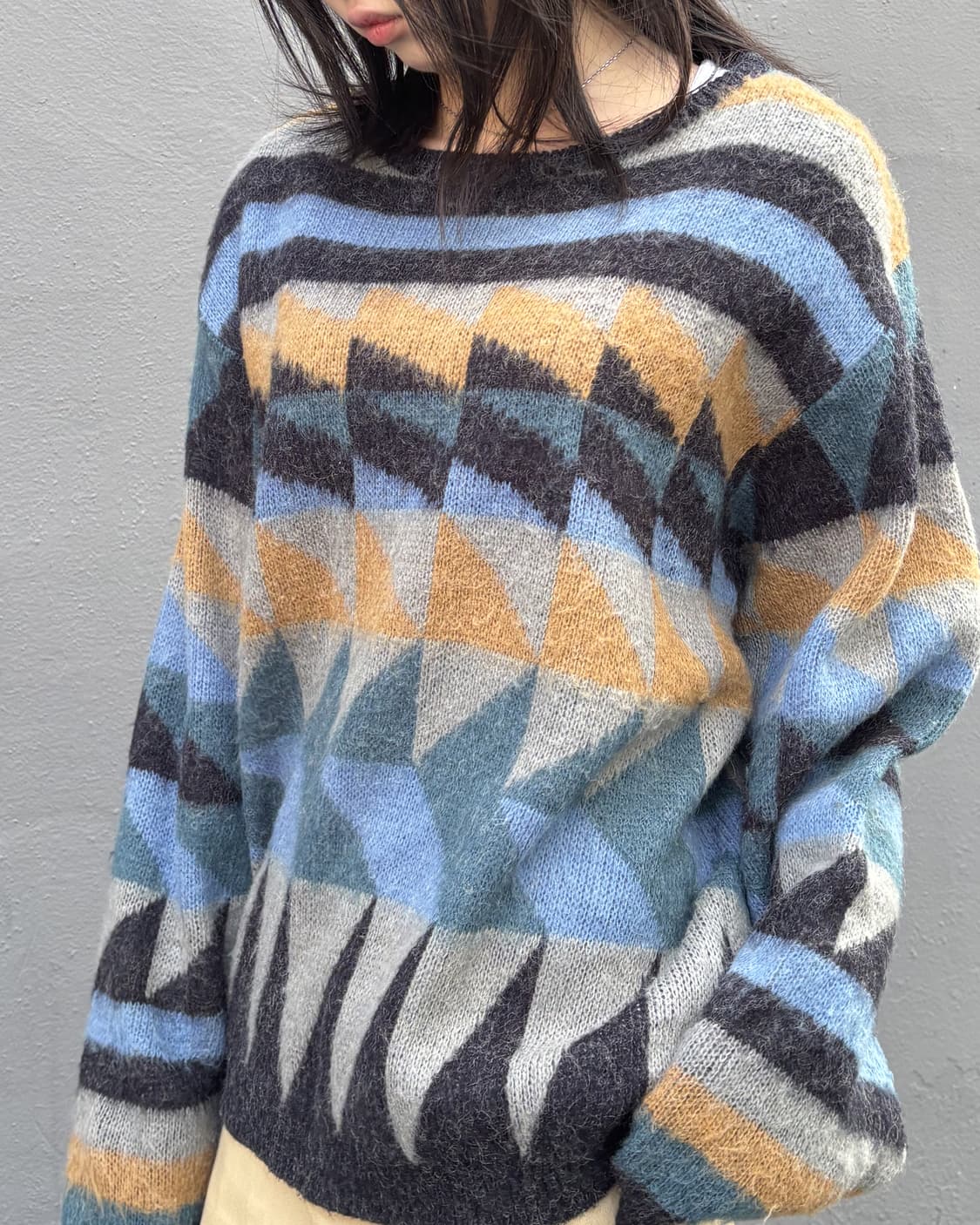 일본빈티지 toc toc way 니트 스웨터 상품이미지4