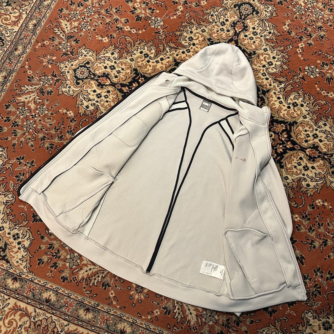 나이키 2006 실버 후드집업 (M) 고프코어 상품이미지5