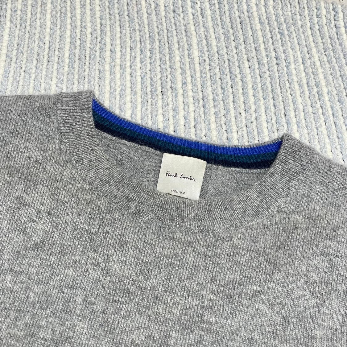 PAUL SMITH 폴스미스 캐시미어 크루넥 니트 상품이미지1