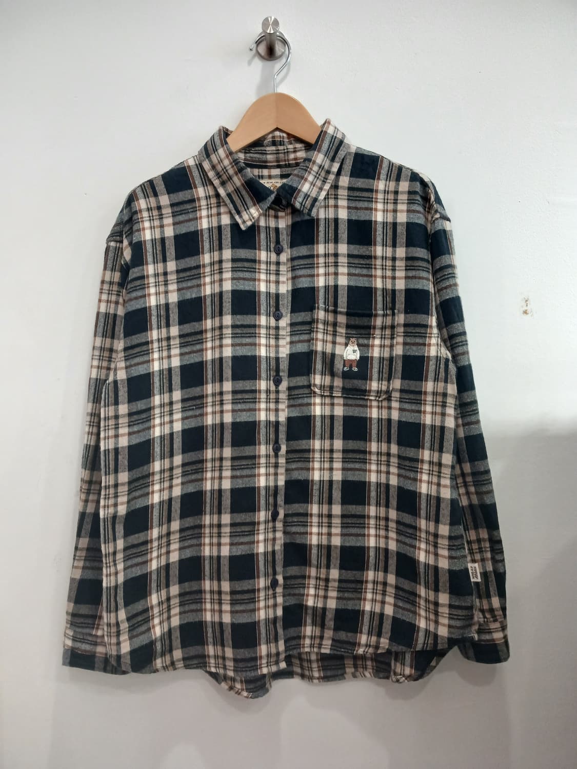 골든베어 모지체크셔츠 상품이미지3