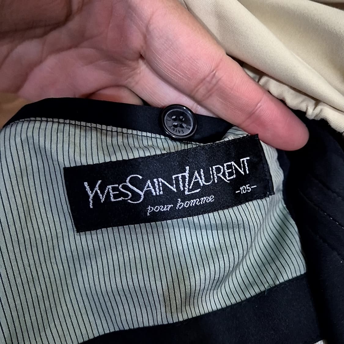 Yves Saint Laurent 입생로랑 YSL자수 폴리쉘 자켓 상품이미지6