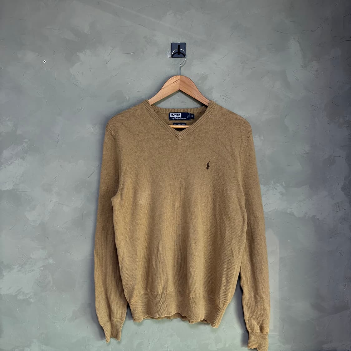 폴로 랄프로렌 램스울 니트 브라운 상품이미지1