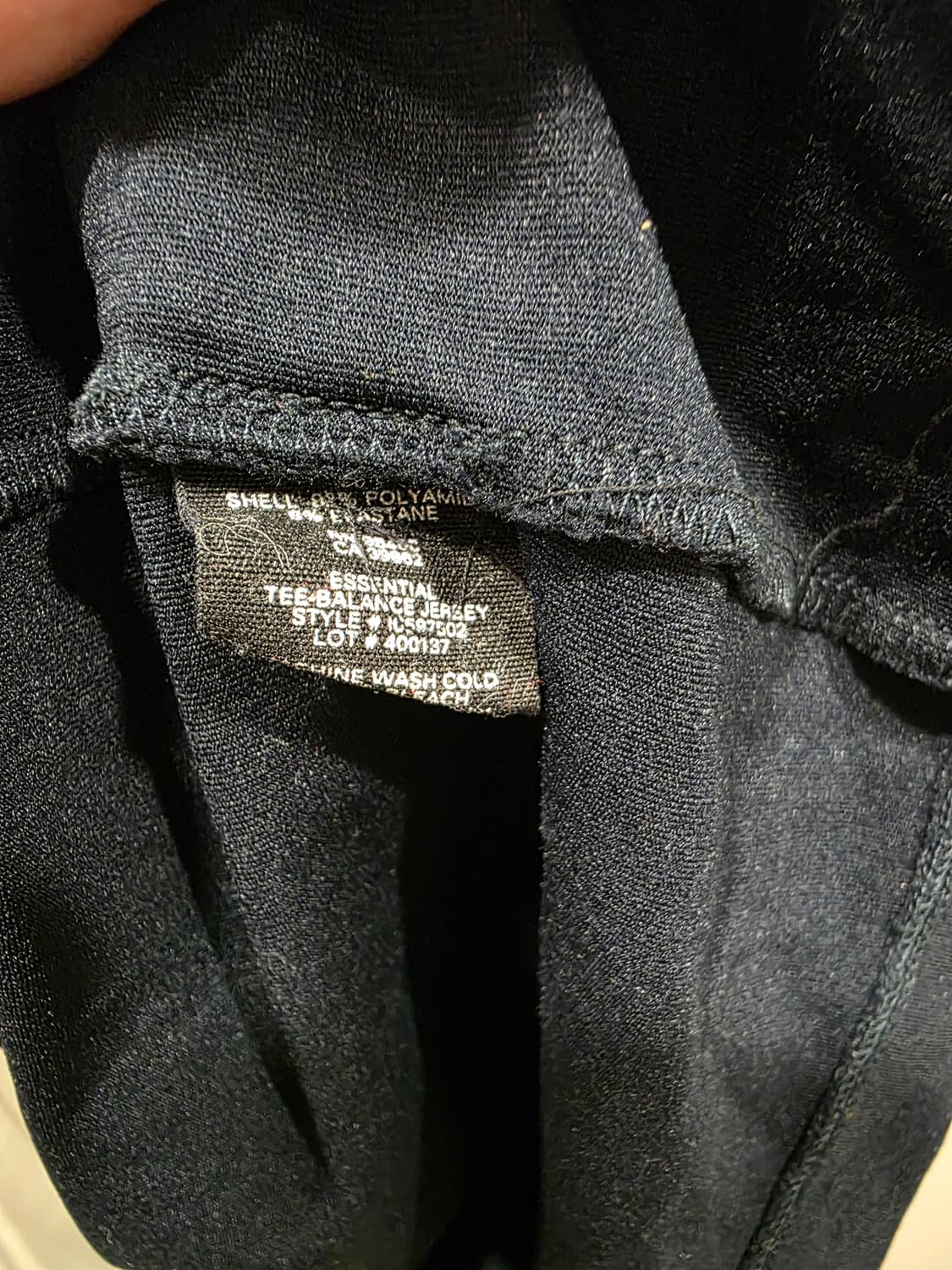 띠어리(Theory) 네이비 반팔 티 상품이미지4