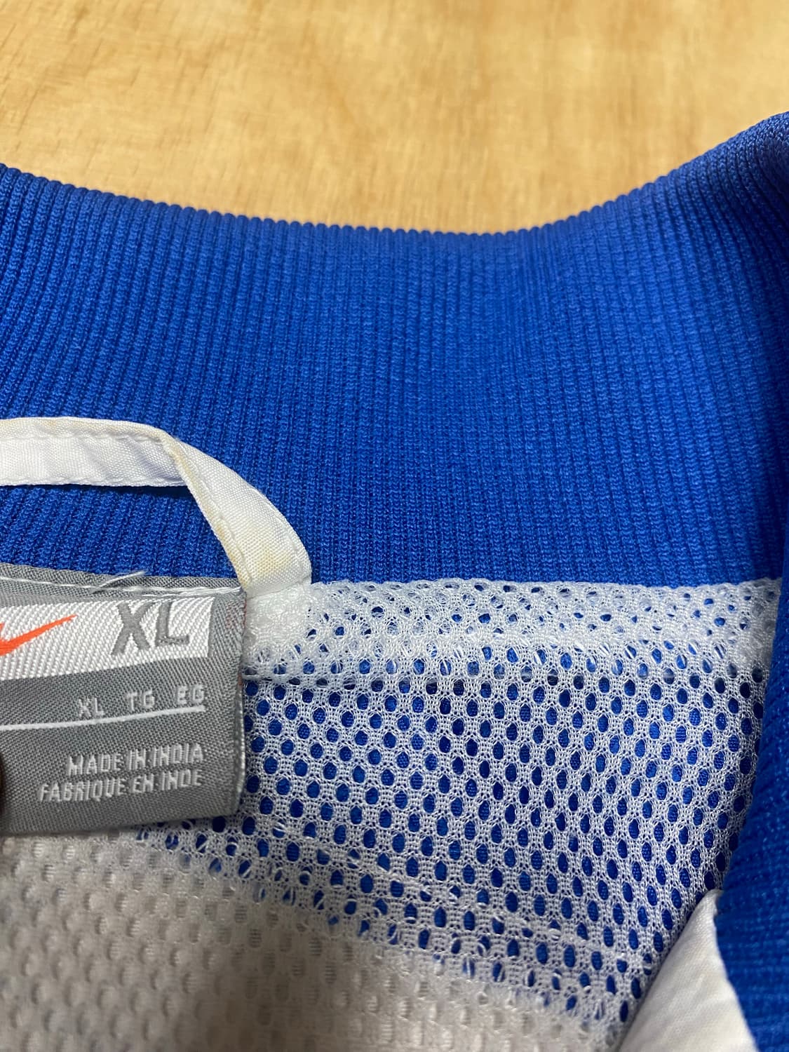 [XL] 나이키 브라질 국대 트랙탑 져지 (화이트/블루) 상품이미지6