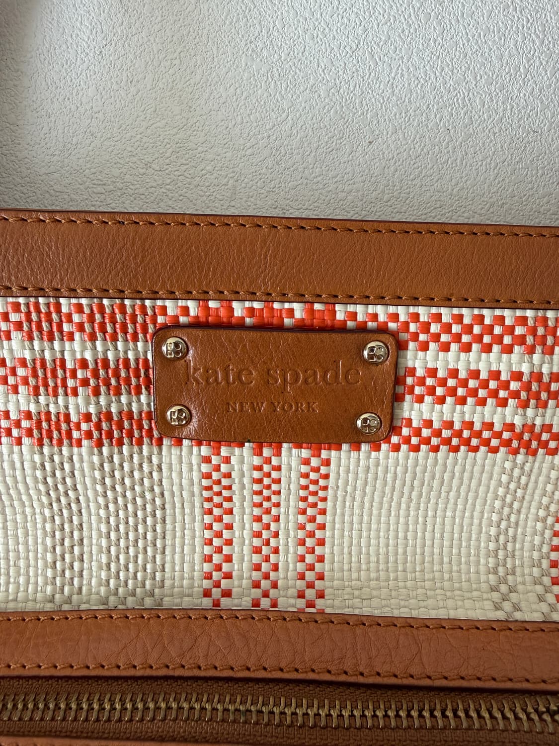 케이트 스페이드(kate spade) 라탄 레더 숄더백(큰사이즈) 상품이미지7