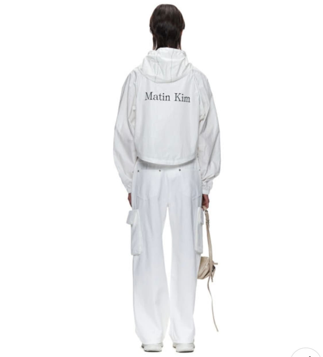 마뗑킴 크롭블루종 아이보리 상품이미지1