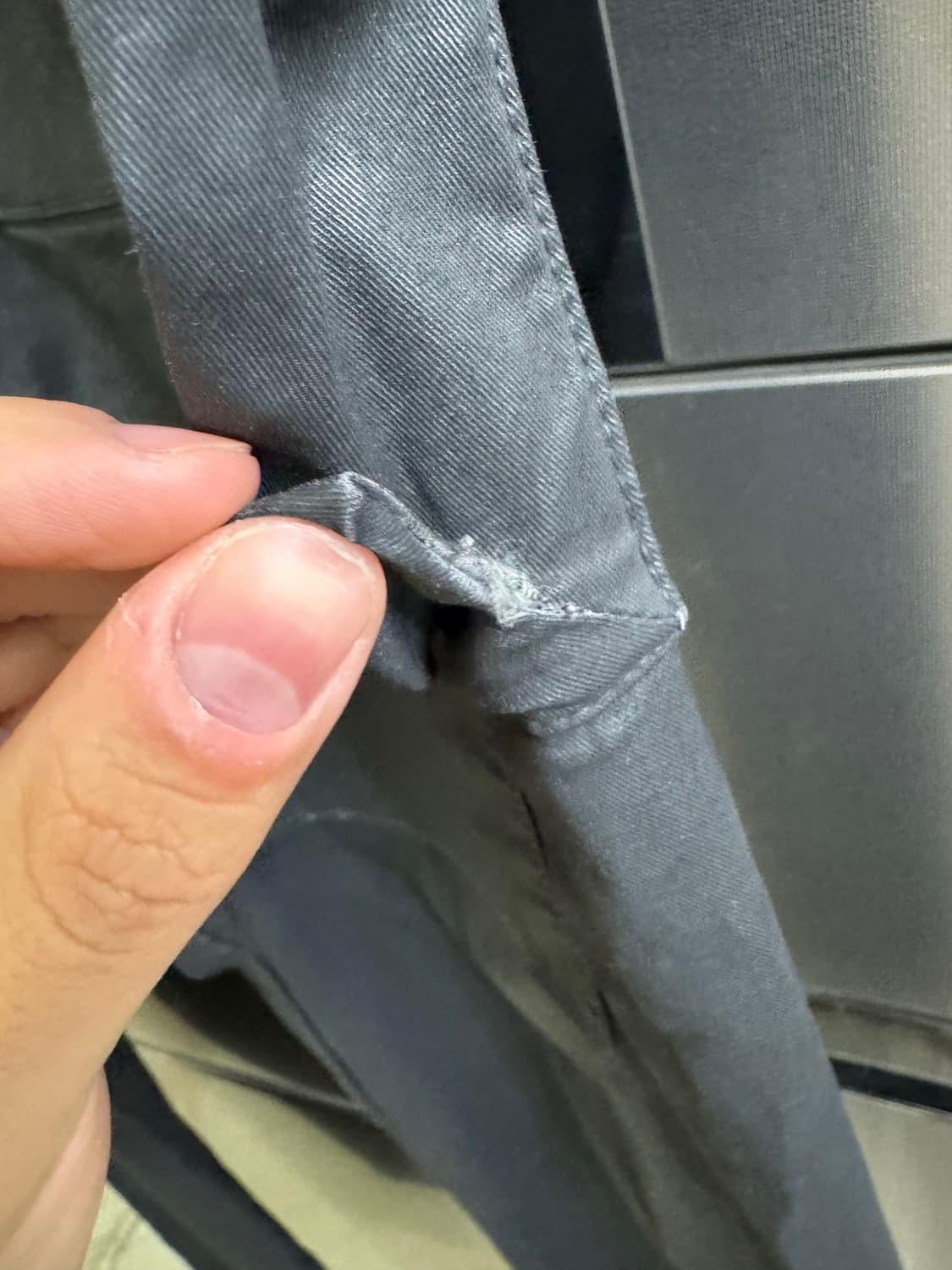 릭오웬스 태권도 코팅 팬츠rm s 상품이미지5