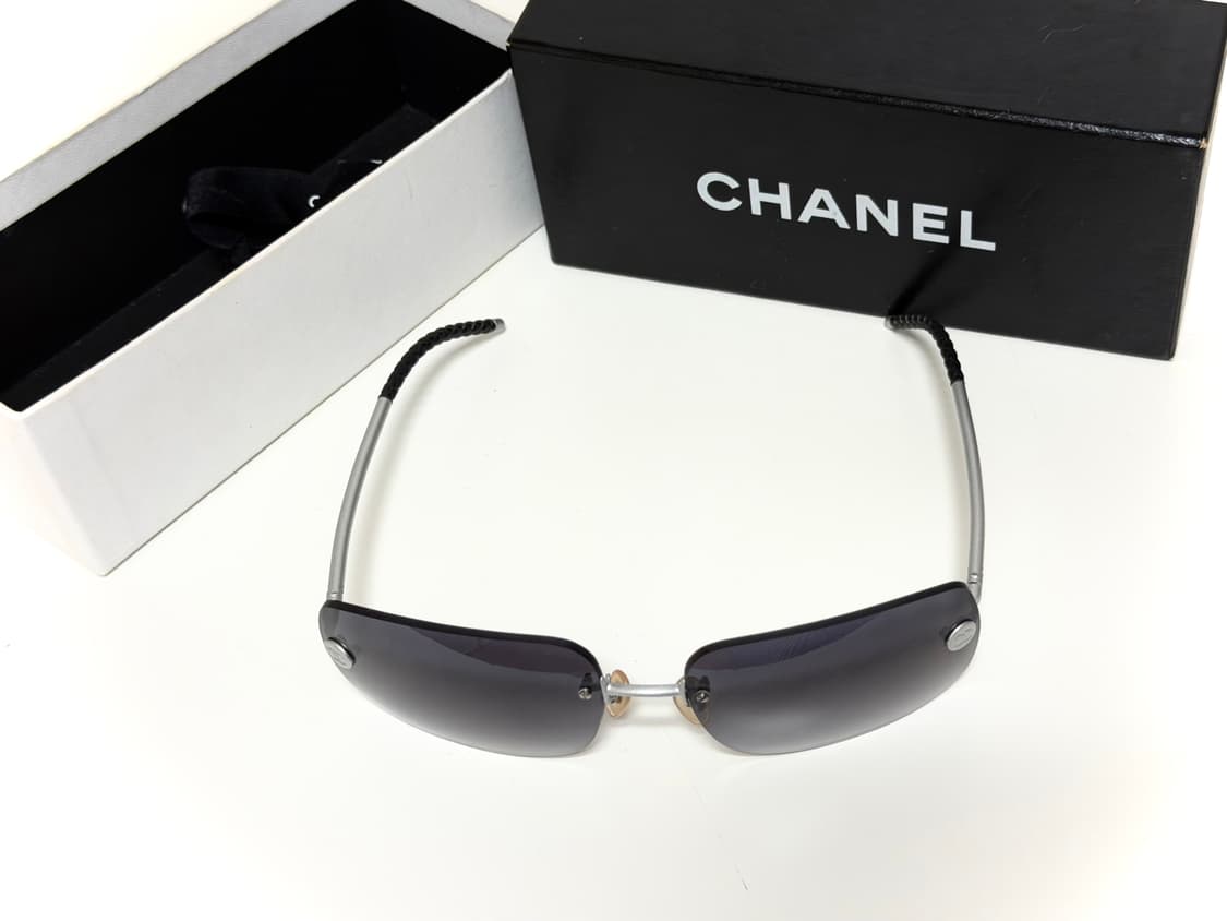 정품 샤넬 빈티지 긱시크 선글라스 상품이미지6